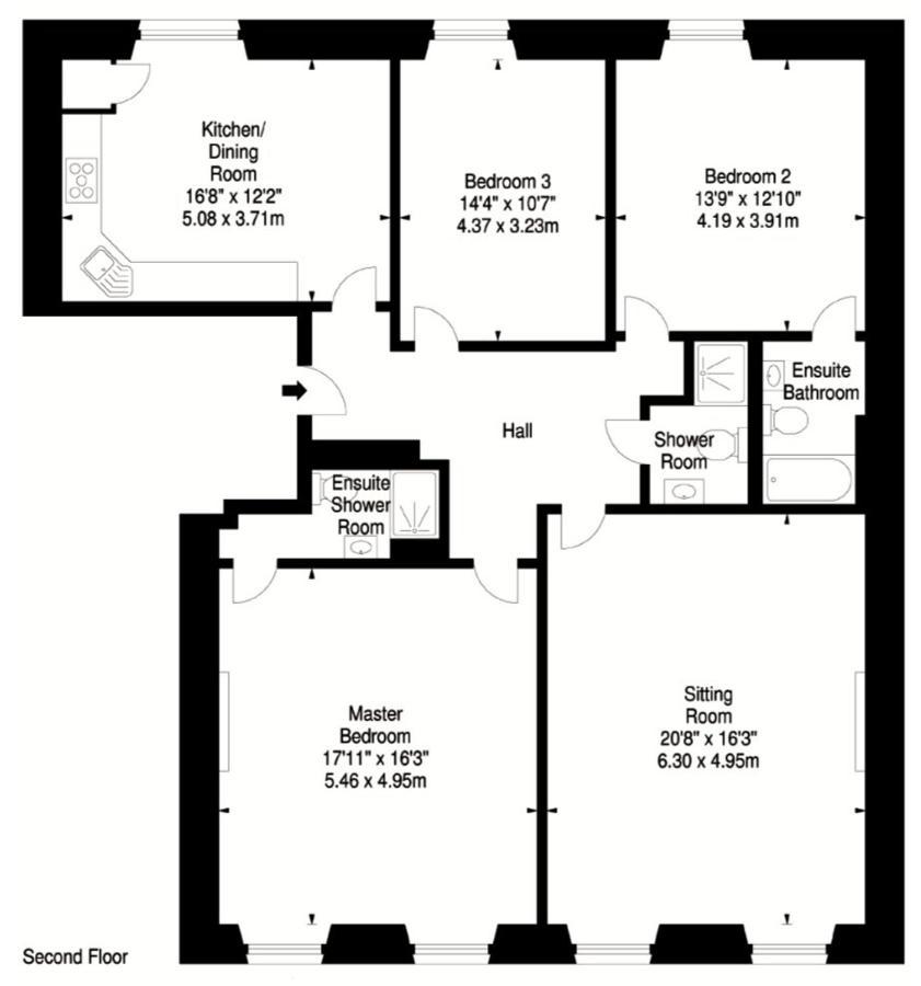 Edinburgh Castle Suite - The Edinburgh Address Buitenkant foto
